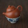 821 (2) Aged Zhuni Ju Lun Zhu 120ml Yixing Teapot