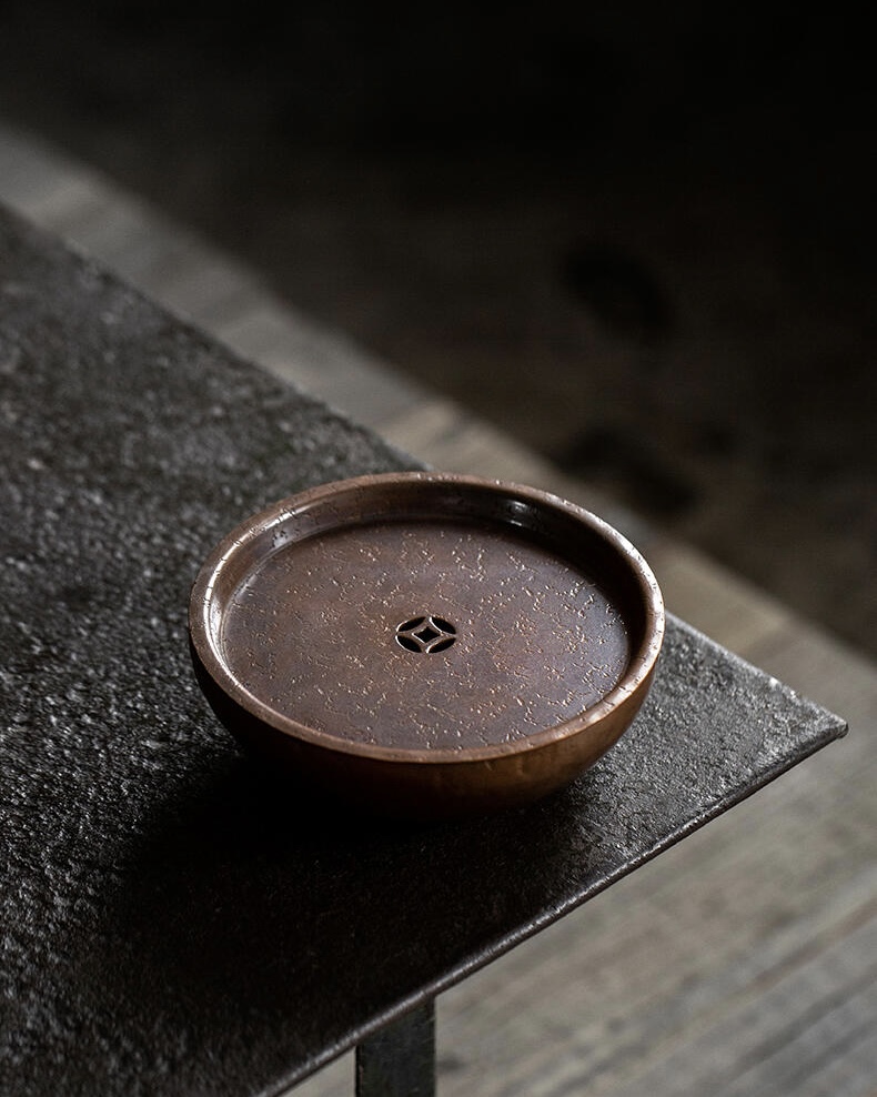 Vintage Style Red Copper Textured 420ml Tea Boat (1) Vintage Style Red Copper Textured 420ml Tea Boat