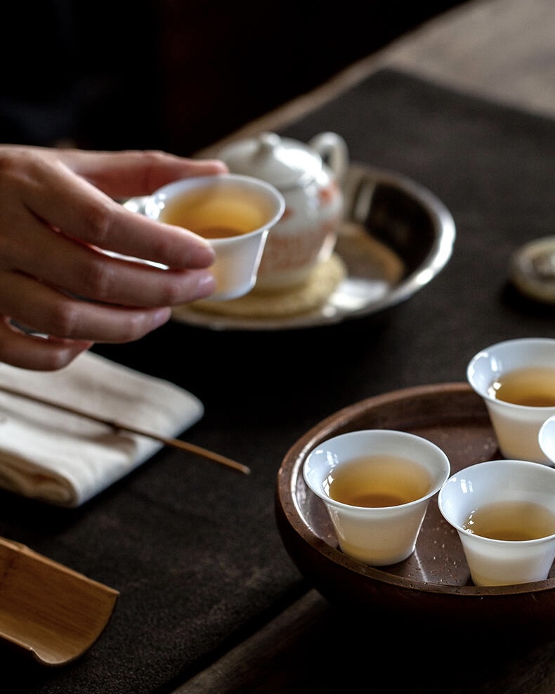 Vintage Style Red Copper Textured 420ml Tea Boat (8) Vintage Style Red Copper Textured 420ml Tea Boat