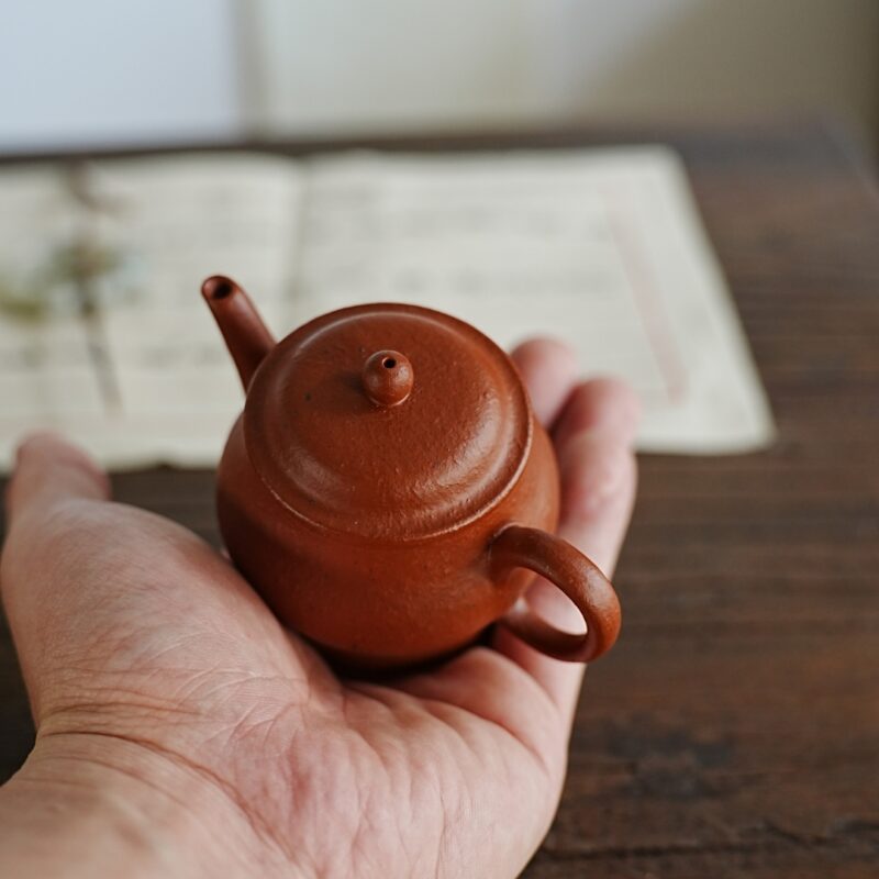 Aged Zhuni Weng Hu 80ml Yixing Teapot