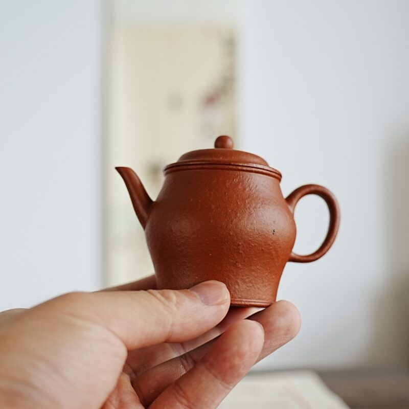 Aged Zhuni Weng Hu 80ml Yixing Teapot