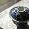 20250107_101046953_iOS Hand-painted Qinghua Ceramic Flower 150ml Gaiwan Cup Set
