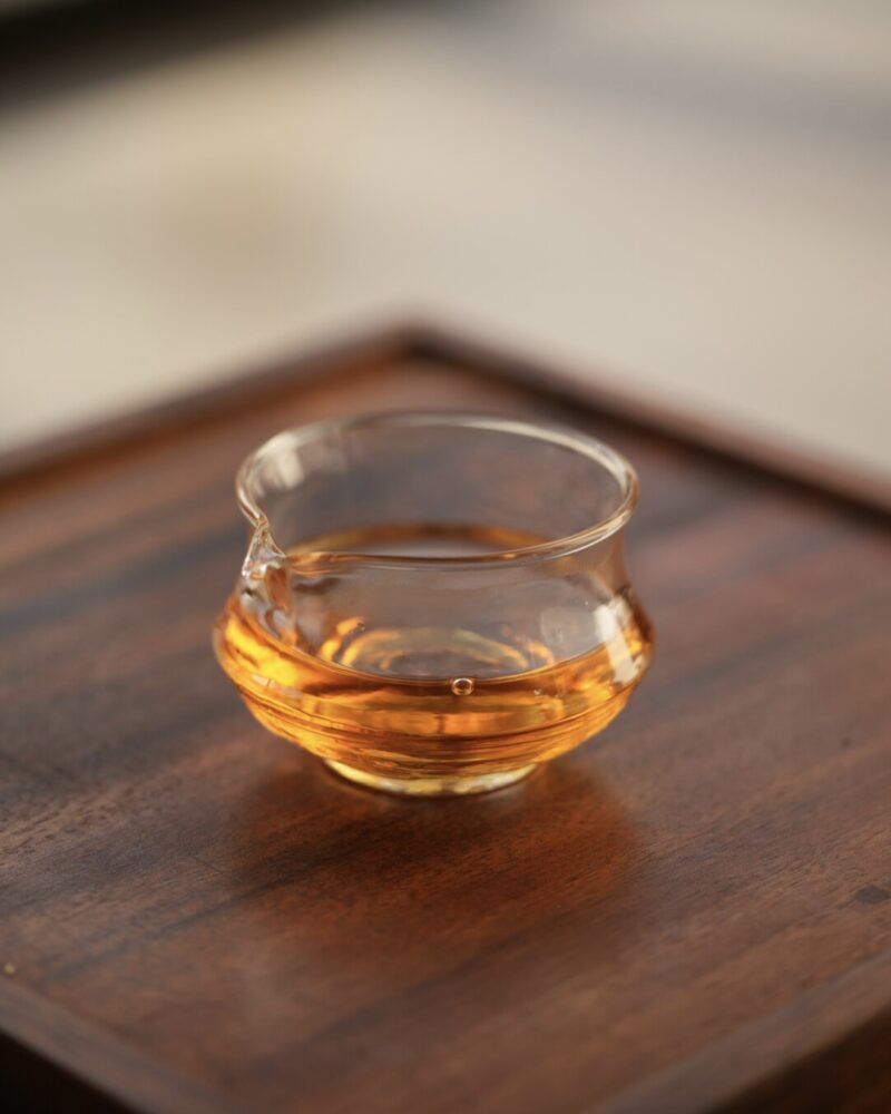 IMG_0519 Minimalist Glass Water Drop 150ml Fair Cup Gong Dao Bei