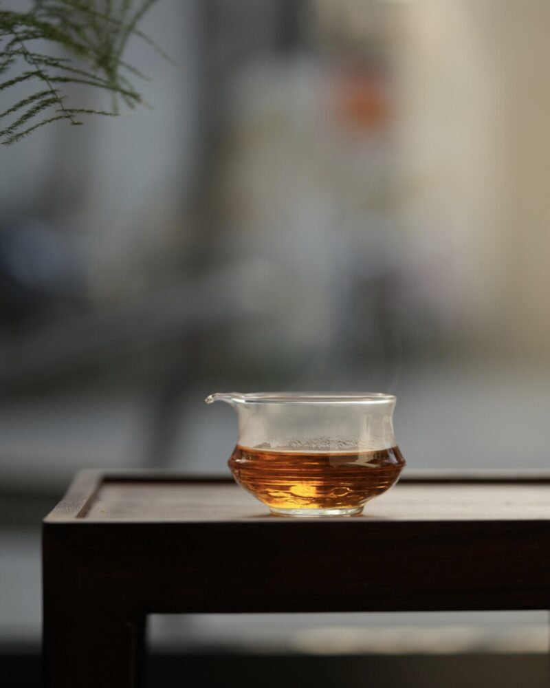 IMG_0523 Minimalist Glass Water Drop 150ml Fair Cup Gong Dao Bei