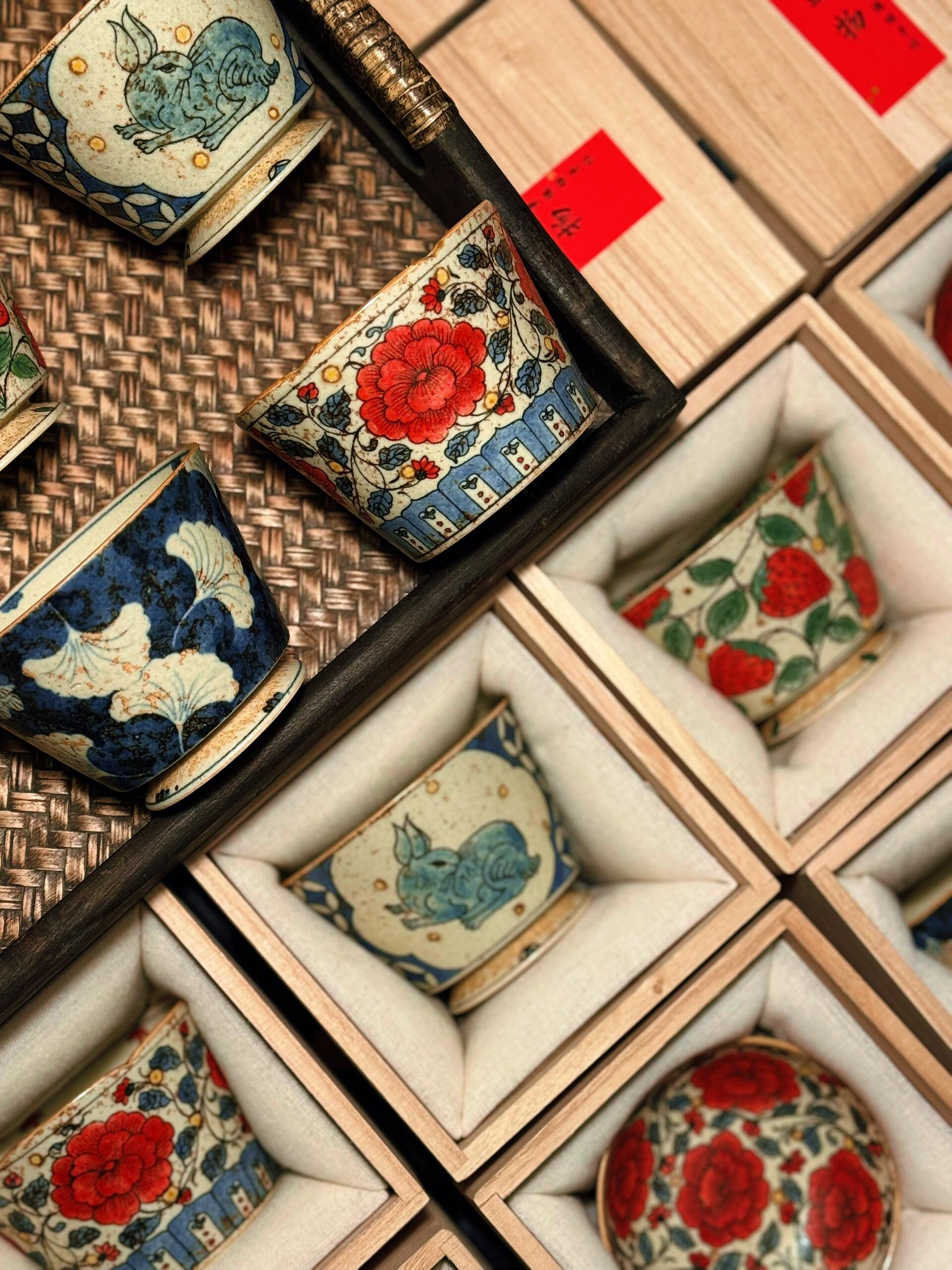 Artist Lin Tea Ware Collection | Jingdezhen Artist | China Tea Spirit
