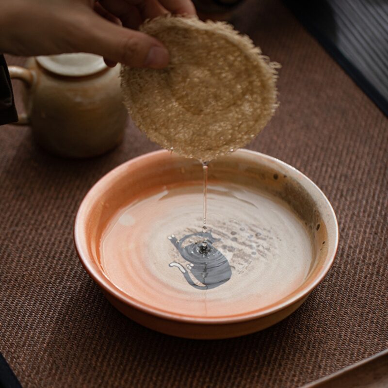 18 Soda Fired Gradient Glaze Ceramic Kitten 160ml FairCup GongDao Bei