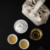 853 (9) Jade White Porcelain Polka Dot 120ml Gaiwan