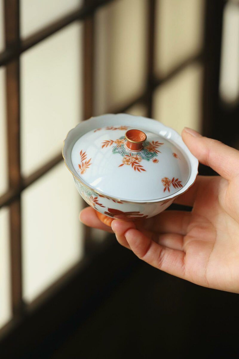 Handmade Hand-painted Ceramic Auspicious Bunny 120ml Gaiwan