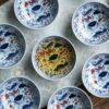 Hand-painted Underglaze Red Ceramic Fish and Algae 90ml Puerh Tea Cup