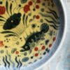 Hand-painted Underglaze Red Ceramic Fish and Algae 90ml Puerh Tea Cup