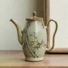 Hand-painted Vintage Style Ceramic Bamboo 120ml Chinese Teapot1 Hand-painted Vintage Style Ceramic Bamboo 120ml Chinese Teapot