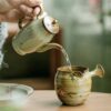 Hand-painted Vintage Style Ceramic Bamboo 120ml Chinese Teapot2 Hand-painted Vintage Style Ceramic Bamboo 120ml Chinese Teapot