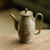 Hand-painted Vintage Style Ceramic Bamboo 120ml Chinese Teapot6 Hand-painted Vintage Style Ceramic Bamboo 120ml Chinese Teapot