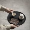 Wabisabi Style Charcoal Fired Wood Zen Tea Tray12 Wabisabi Style Charcoal Fired Wood Zen Tea Tray