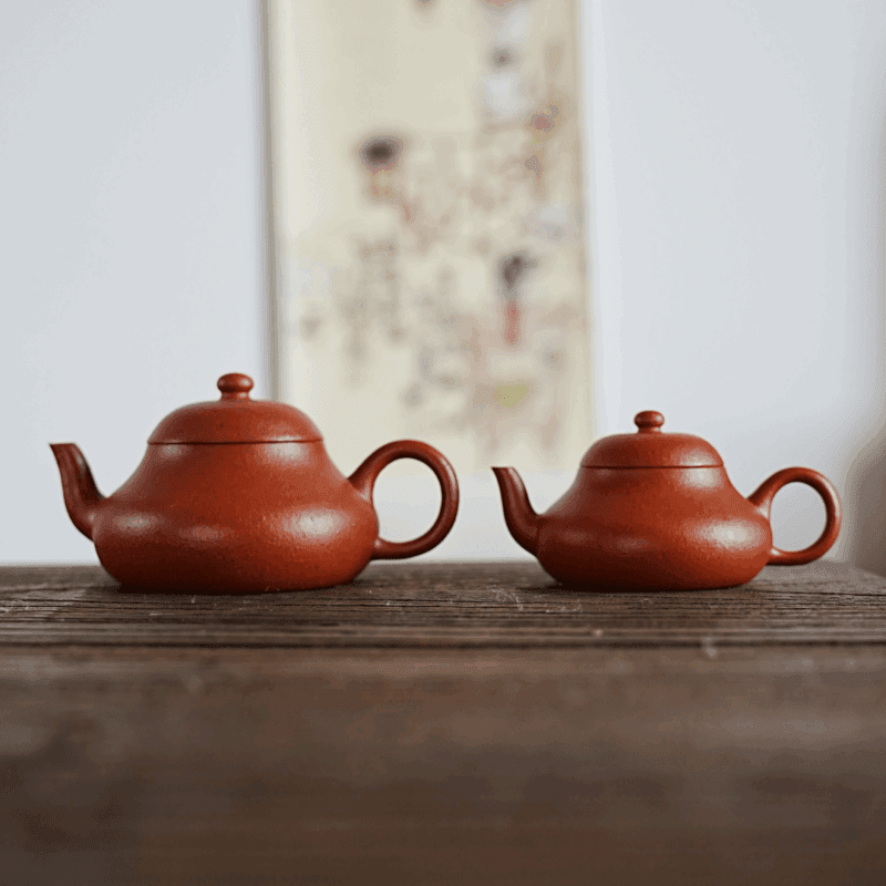 1 Half Handmade Zhuni Jun De 70ml | 120ml Yixing Teapot