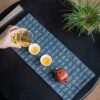 Chinese Style Fabric Calligraphy Tea Mat