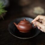 Fully Handmade Aged Zhuni Shui Ping 120ml Yixing Teapot