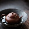 Fully Handmade Aged Zhuni Shui Ping 120ml Yixing Teapot