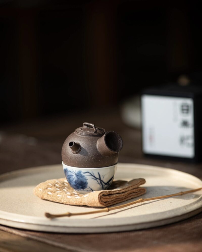 Zini Plum Kyusu 80ml Yixing Teapot