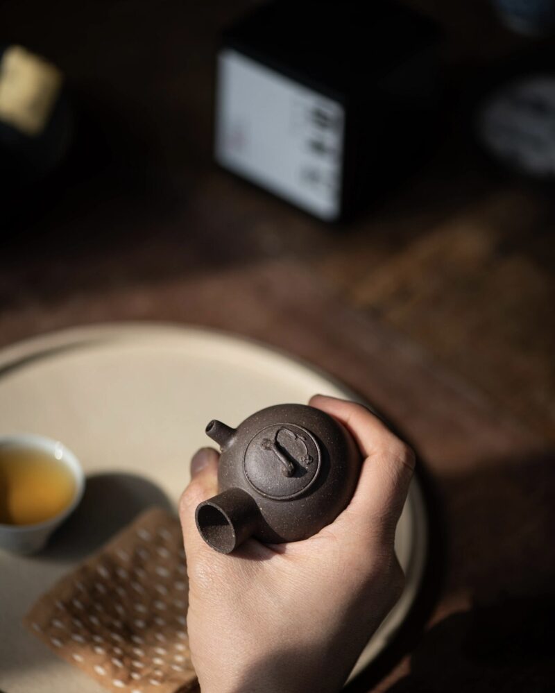 Zini Plum Kyusu 80ml Yixing Teapot