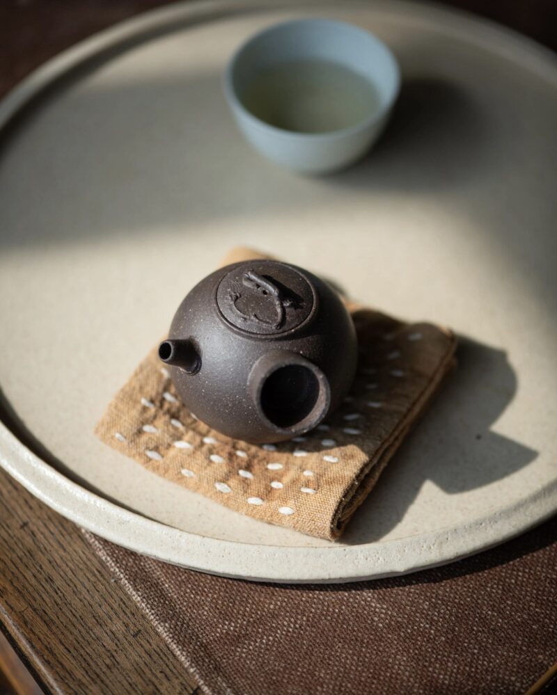 Zini Plum Kyusu 80ml Yixing Teapot