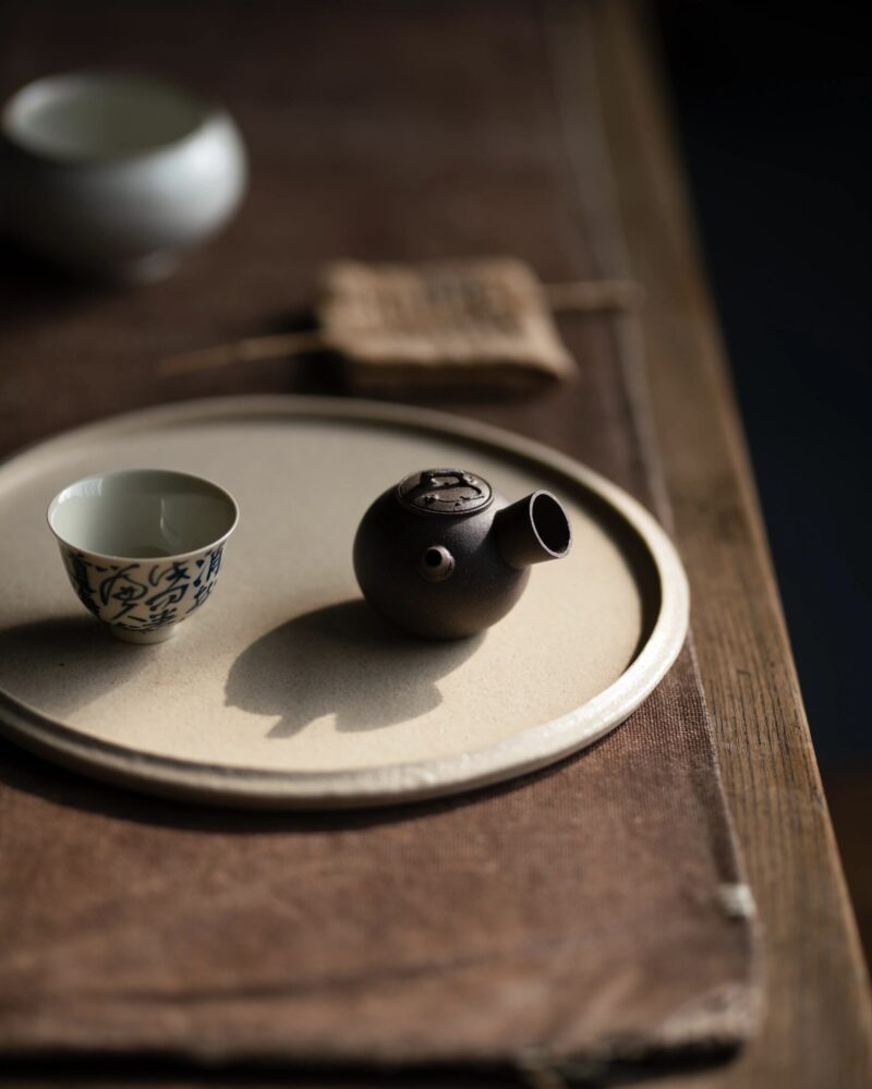 Zini Plum Kyusu 80ml Yixing Teapot
