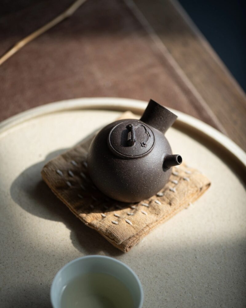 Zini Plum Kyusu 80ml Yixing Teapot
