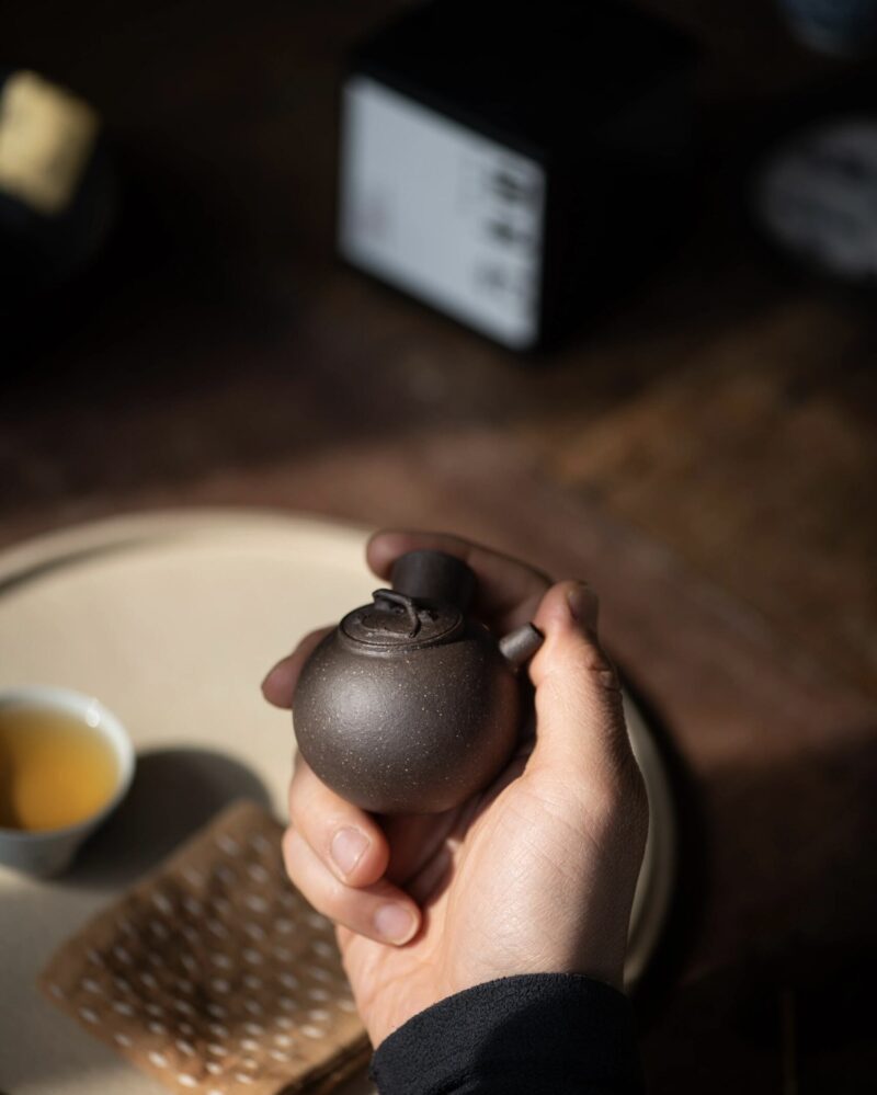 Zini Plum Kyusu 80ml Yixing Teapot