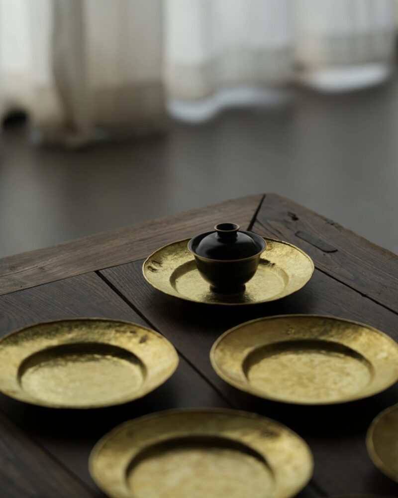 Hammered Texture Brass Vintage Tea Boat2 Handmade Hammered Texture Brass Vintage Tea Boat