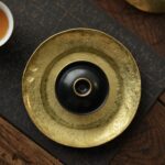 Handmade Hammered Texture Brass Vintage Tea Boat