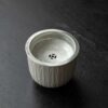 Handmade Ceramic Carved Pattern 150ml Tea Basin with Tin Cover4 Handmade Ceramic Carved Pattern 150ml Tea Basin with Tin Cover