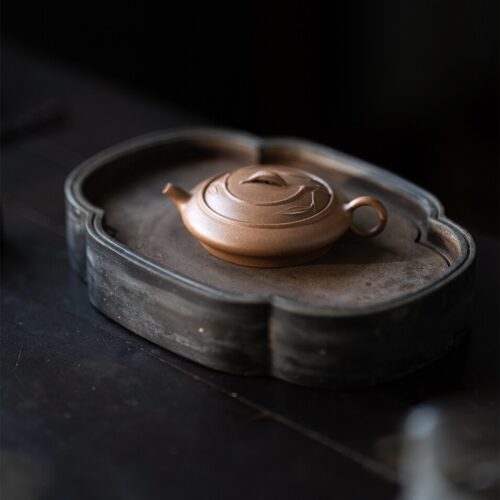 897 (3) Duanni Bamboo Xu Bian 50ml Yixing Teapot