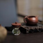 Creative Design Glass Gourd Lid Holder