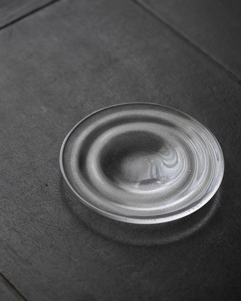 Elegant Thickened Frosted Glass Minimalism Tea Boat10 Elegant Thickened Frosted Glass Minimalism Tea Boat