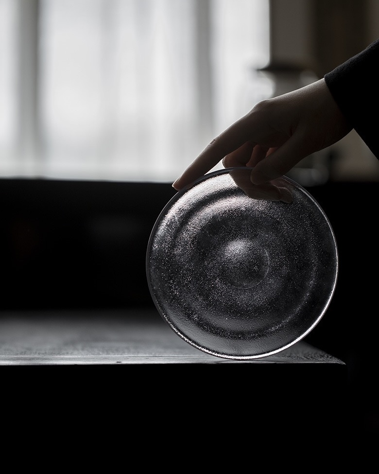 Elegant Thickened Frosted Glass Minimalism Tea Boat2 Elegant Thickened Frosted Glass Minimalism Tea Boat