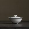 Grey Glaze Ceramic White Tea 120ml Gaiwan1 Grey Glaze Ceramic White Tea 120ml Gaiwan