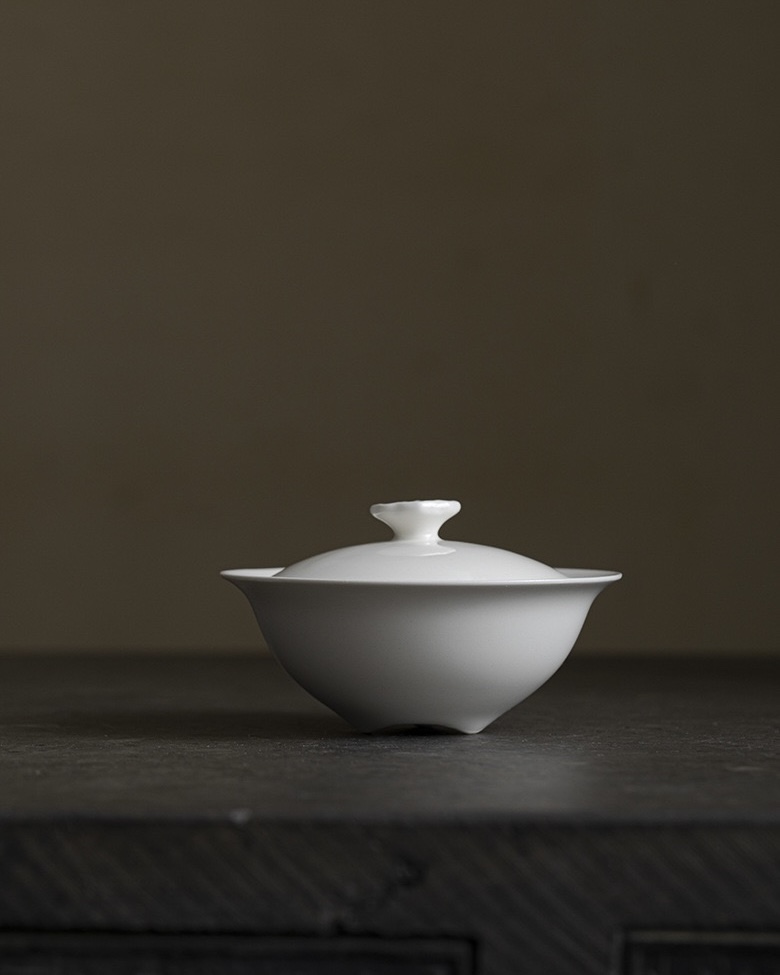 Grey Glaze Ceramic White Tea 120ml Gaiwan1 Grey Glaze Ceramic White Tea 120ml Gaiwan