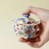 Handmade Dou Cai Ceramic Flowers and Butterfly 120ml Gaiwan2 Handmade Dou Cai Ceramic Flowers and Butterfly 120ml Gaiwan