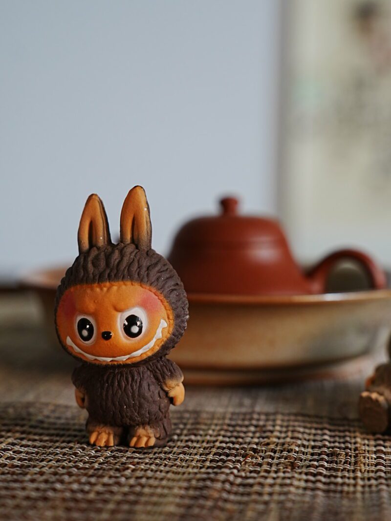 7ee3f8431cc99eeeb1b9c12b413c82b Handmade Zisha Yixing Clay Little Fluffy Monster Tea Pet