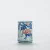 914 (14) Hand-painted Qinghua Ceramic Watermelon Pattern 140ml Gaiwan