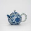 915 (9) Hand-painted Qinghua Ceramic Twined Chrysanthemum 90ml Gaiwan