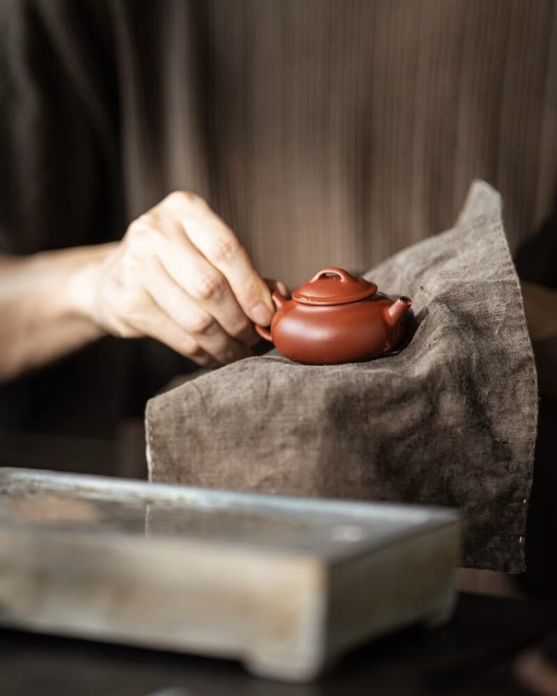 Half Handmade Xiao Mei Yao Zhuni Tang Po 75ml Yixing Teapot