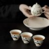 Hand-painted Ceramic Panda & Bamboo 180ml Chinese Teapot6 Hand-painted Ceramic Panda & Bamboo 180ml Chinese Teapot