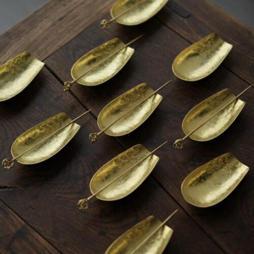 Handmade Hammered Texture Brass ChaZe Set1 Handmade Hammered Texture Brass ChaZe Set