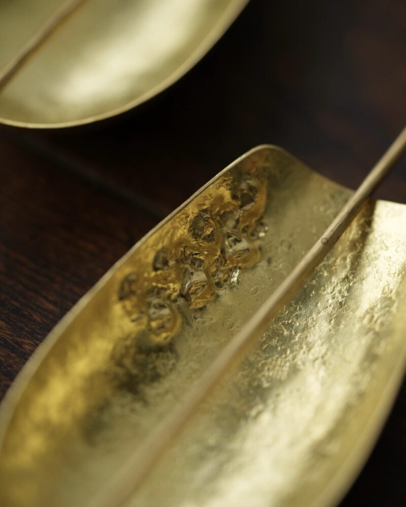 Handmade Hammered Texture Brass ChaZe Set2 Handmade Hammered Texture Brass ChaZe Set