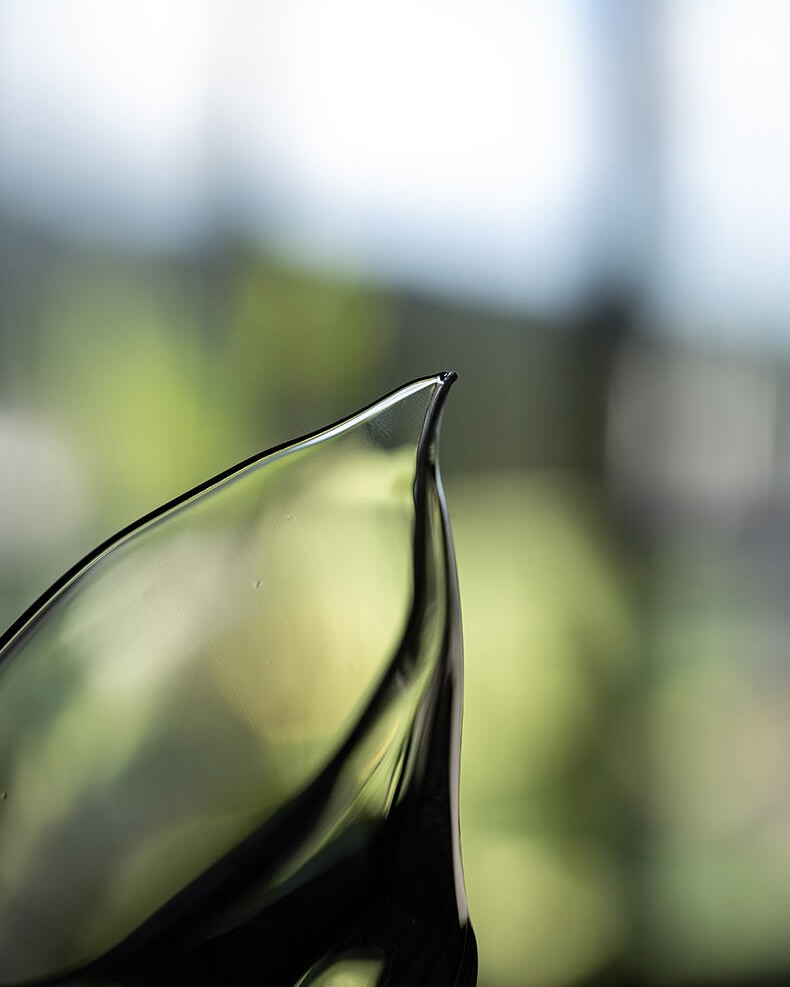 Simple Chic Handmade Glass Solitary Swan 180ml Fair Cup Gong Dao Bei3 Simple Chic Handmade Glass Solitary Swan 180ml Fair Cup Gong Dao Bei