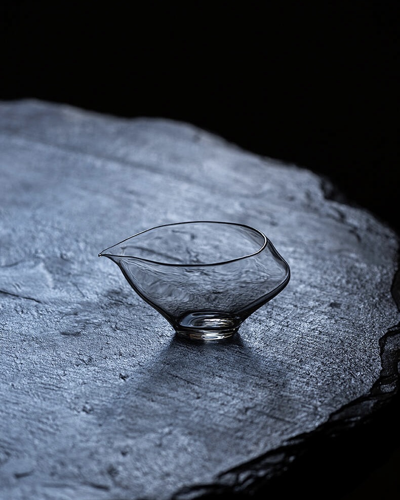 Simple Chic Handmade Glass Solitary Swan 180ml Fair Cup Gong Dao Bei4 Simple Chic Handmade Glass Solitary Swan 180ml Fair Cup Gong Dao Bei