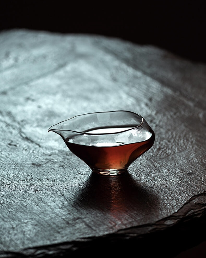 Simple Chic Handmade Glass Solitary Swan 180ml Fair Cup Gong Dao Bei7 Simple Chic Handmade Glass Solitary Swan 180ml Fair Cup Gong Dao Bei