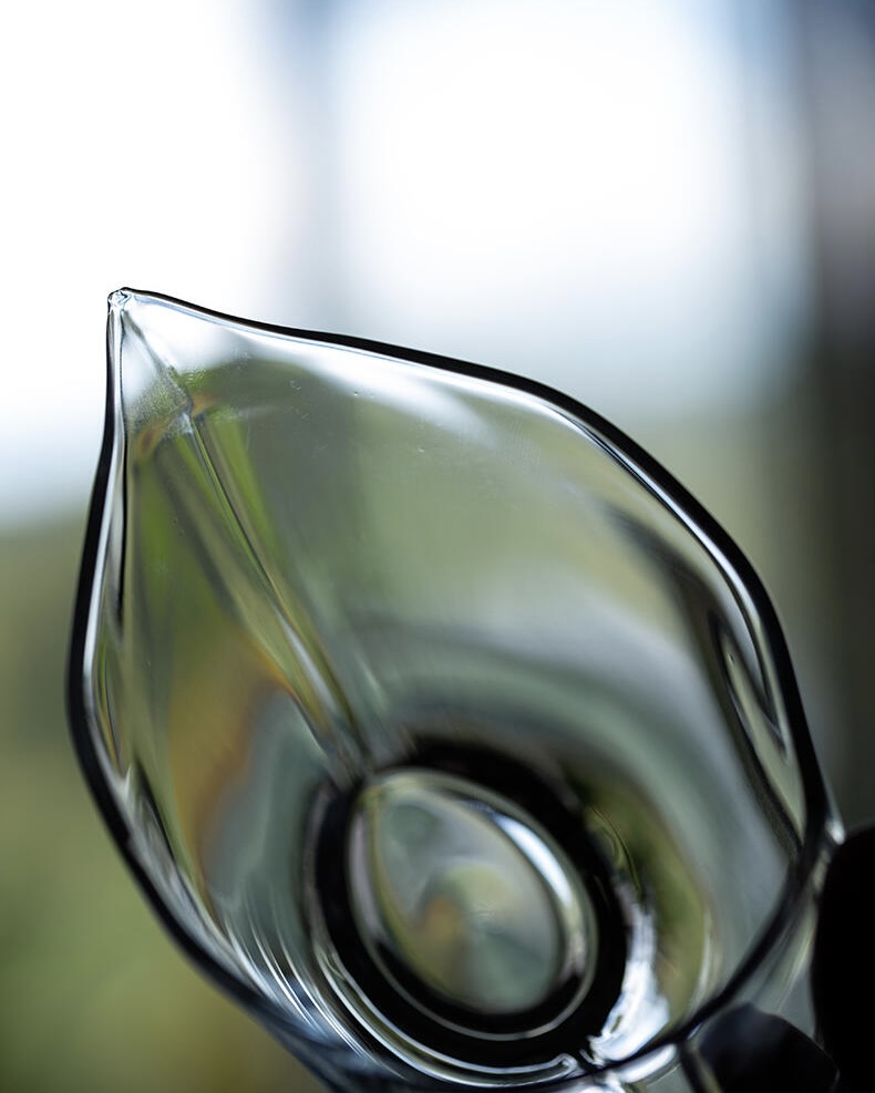 Simple Chic Handmade Glass Solitary Swan 180ml Fair Cup Gong Dao Bei8 Simple Chic Handmade Glass Solitary Swan 180ml Fair Cup Gong Dao Bei