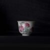 Vintage Style Ceramic Longevity Peach Decal 100ml Gaiwan6 Vintage Style Ceramic Longevity Peach Decal 100ml Gaiwan